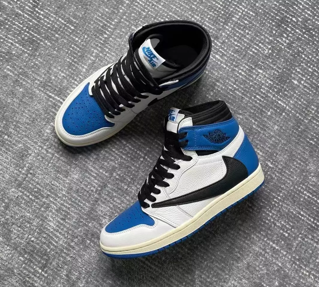 Travis Scott Fragment Air Jordan 1 DH3227-105 Tarehe ya Kutolewa Bei