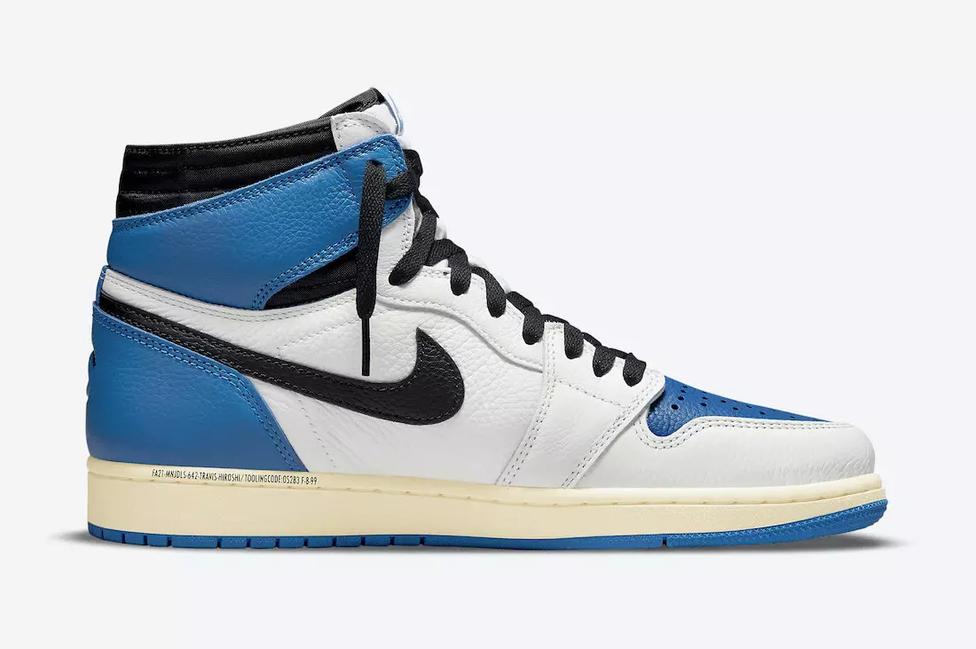 Travis Scott Fragment Air Jordan 1 DH3227-105 Data e publikimit Çmimi