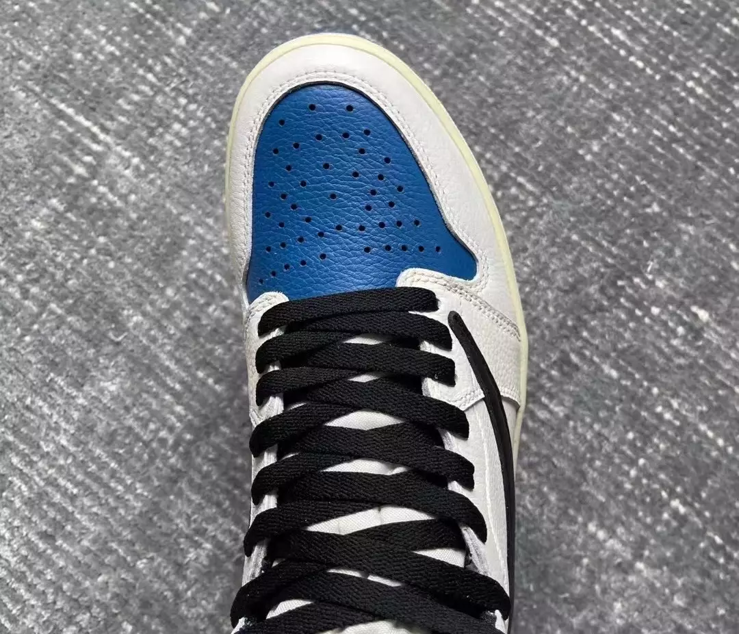 Travis Scott Fragment Air Jordan 1 DH3227-105 מעלדונג טאָג פּרייסינג