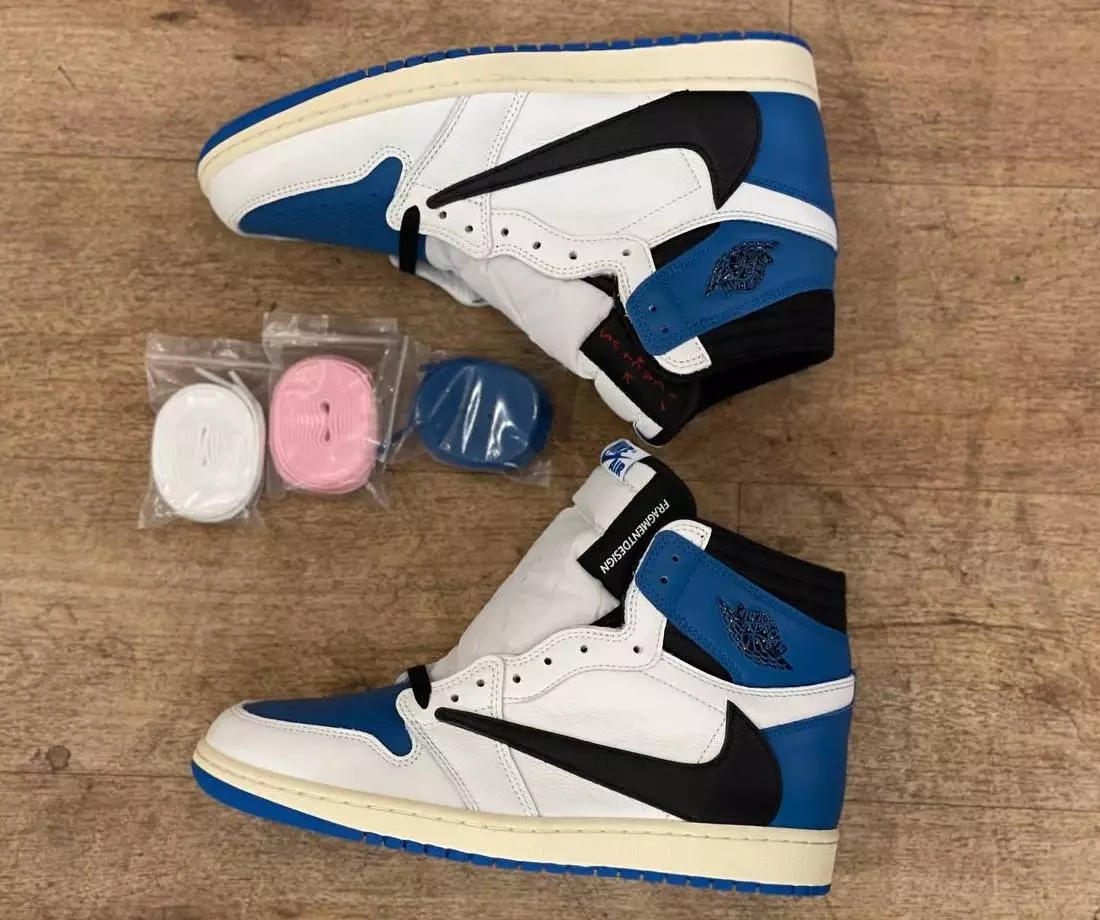 Travis Scott Fragment Air Jordan 1 Military Blue DH3227-105 Data premiery