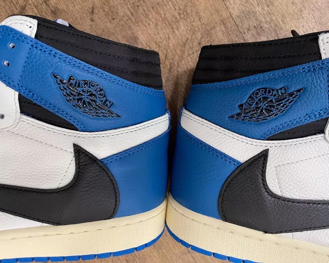 Travis Scott Fragment Air Jordan 1 Military Blue DH3227-105 Kiadás dátuma