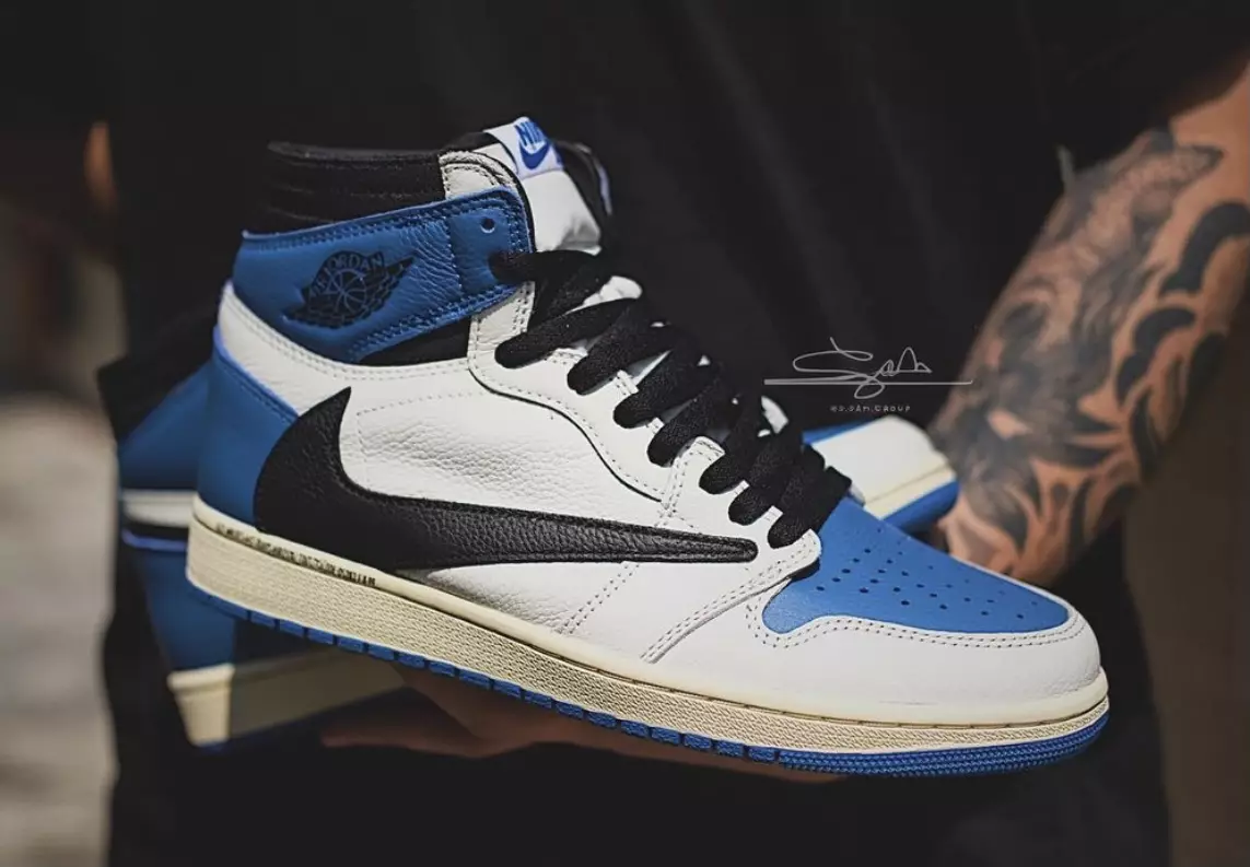 Travis Scott x Fragment x Air Jordan 1 Megjelenés dátuma