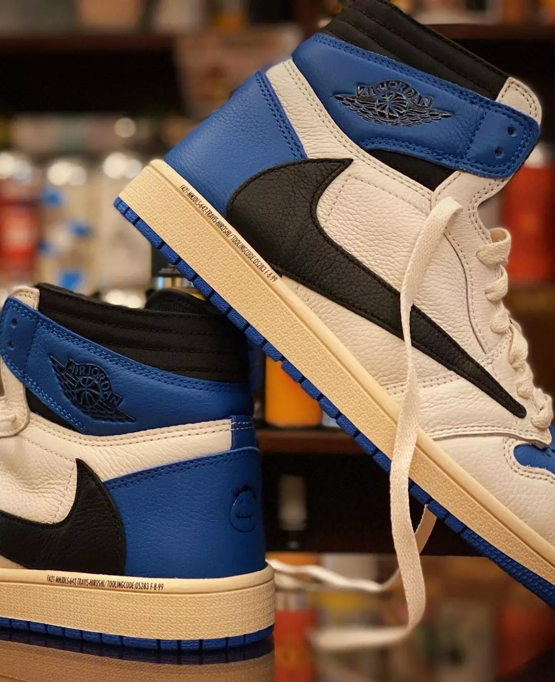 Fragment Travis Scott Air Jordan 1 Dátum vydania