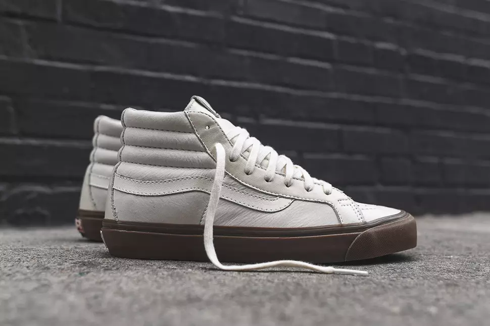 Vans Vault Sk8-Hi LX "Marshmallow"