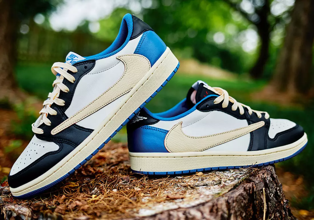 Travis Scott Fragment Air Jordan 1 Low OG väljalaskekuupäev