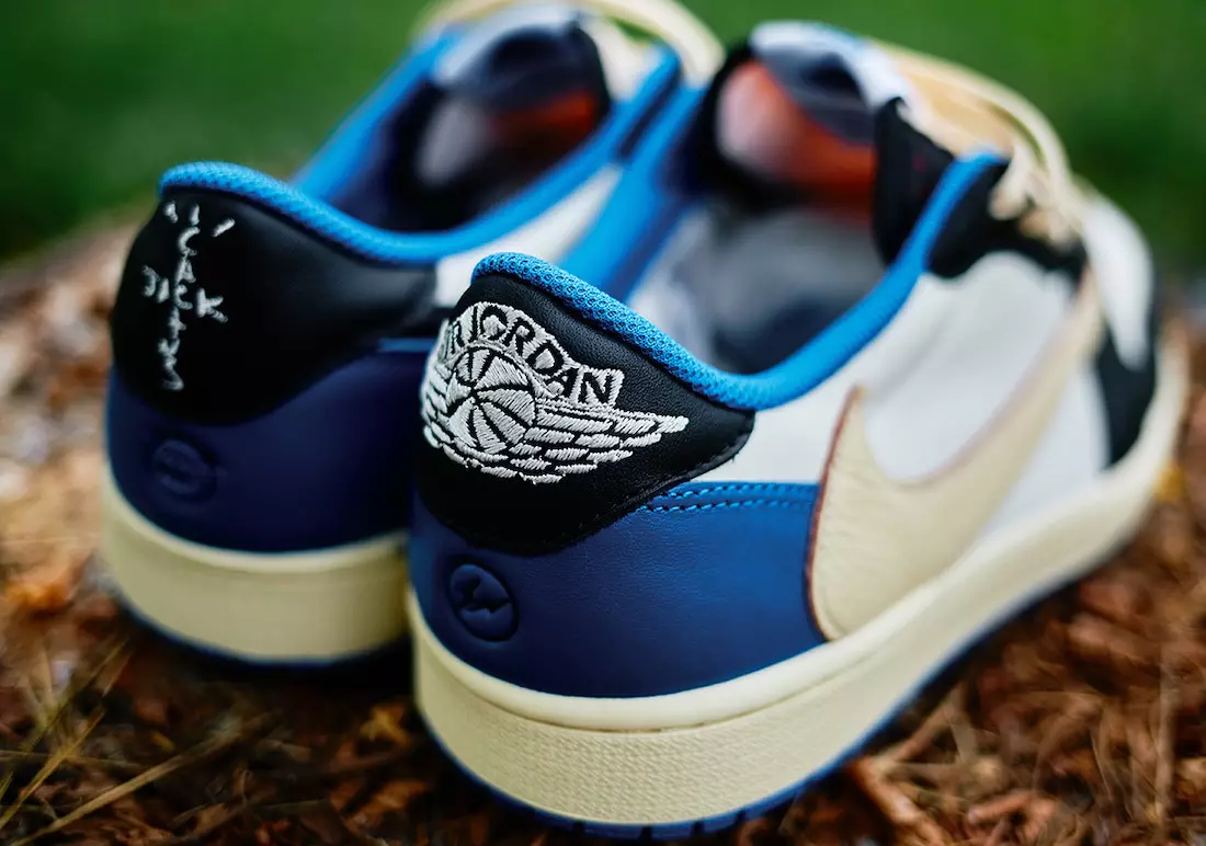 Travis Scott Fragment Air Jordan 1 Low OG Data de llançament