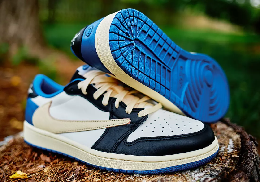 Travis Scott Fragment Air Jordan 1 Low OG Data de llançament