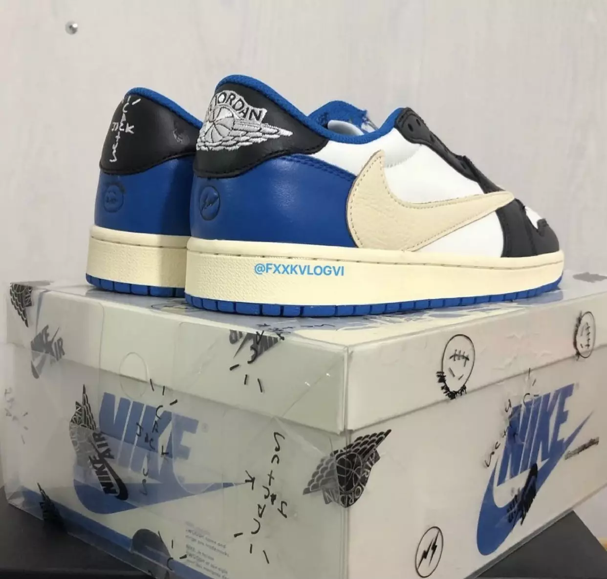 Travis Scott Fragment Air Jordan 1 Low DM7866-140 Chiqarilish sanasi narxi