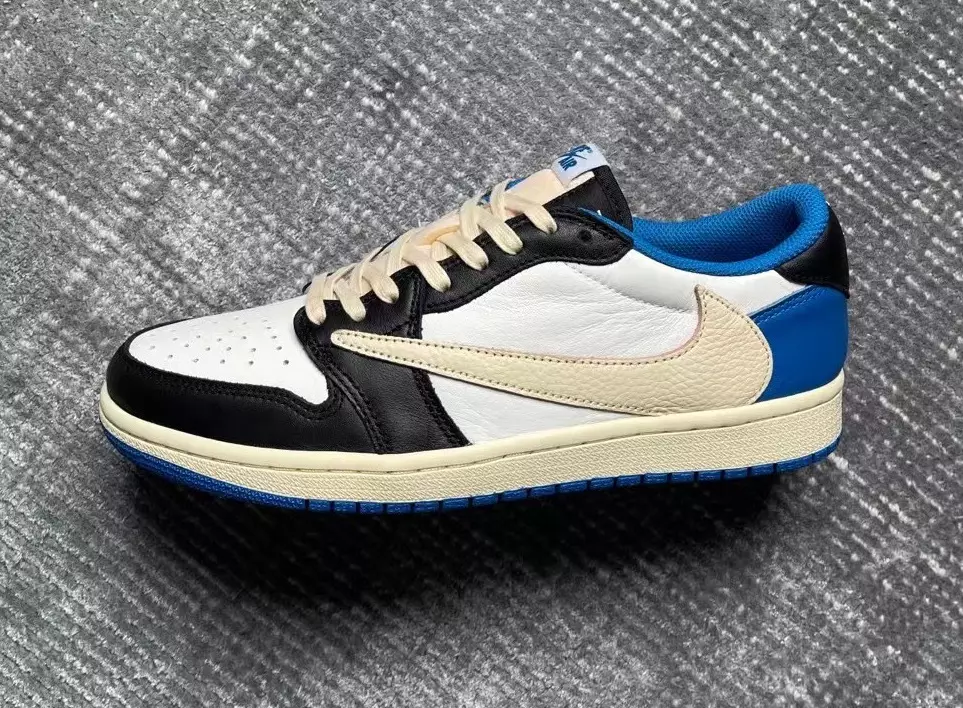 Data de llançament de Travis Scott x Fragment x Air Jordan 1 Low OG DM7866-140