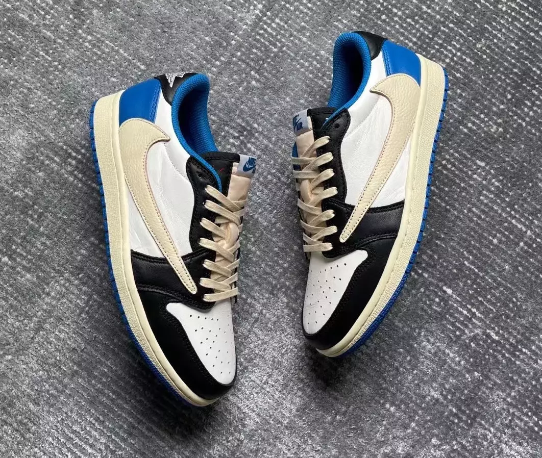 Travis Scott x Fragment x Air Jordan 1 Low OG DM7866-140 Udgivelsesdato