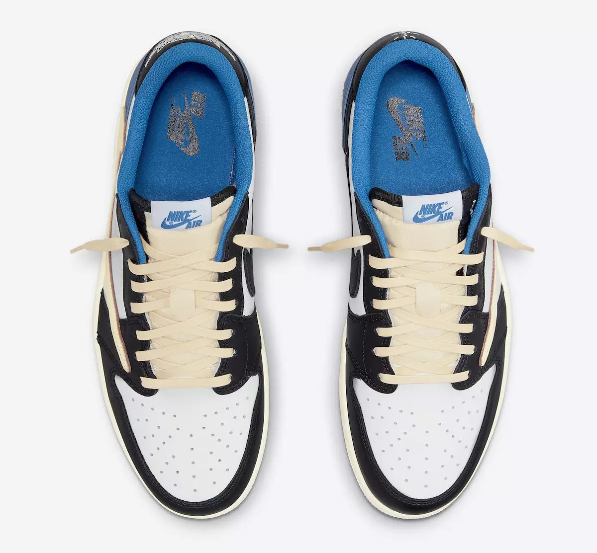 Travis Scott Fragment Air Jordan 1 Low DM7866-140 Data lansării