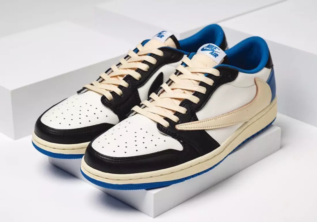 Travis Scott Fragment Air Jordan 1 Low DM7866-140 Buraxılış Tarixi