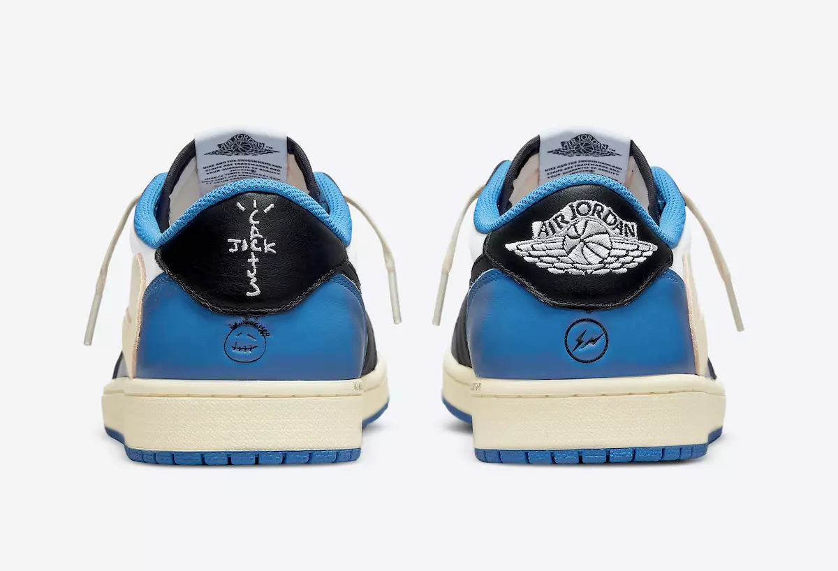 Travis Scott Fragment Air Jordan 1 Low DM7866-140 Шығарылған күні