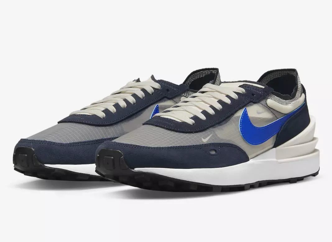 تاریخ انتشار Nike Waffle One Hyper Royal Dark Obsidian DD8014-003