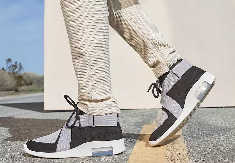 Nike Air Fear of God Raid Friends Family Ngày phát hành Xám đen