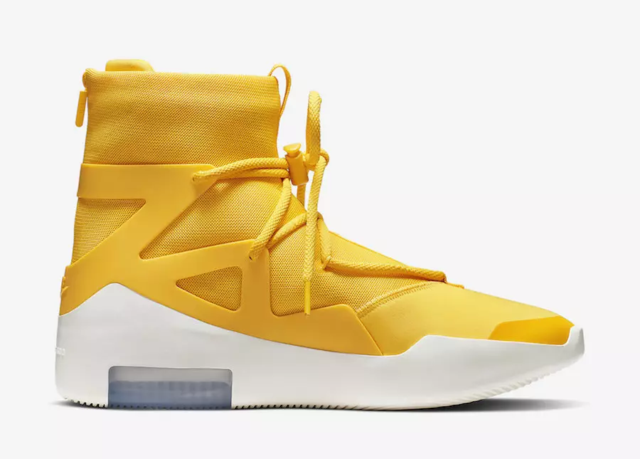 Nike Air Fear of God 1 Gul Amarillo AR4237-700 Utgivningsdatum