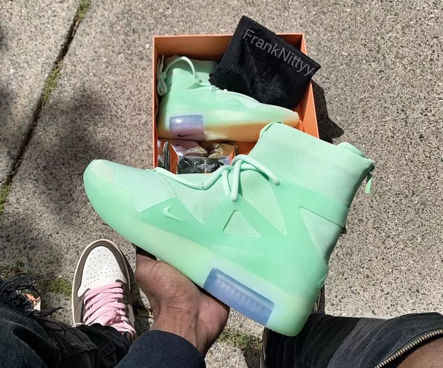 Nike Air Fear of God 1 Frosted Spruce шығарылым күні