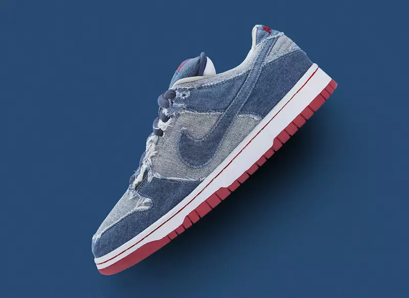 Nike SB Dunk Íseal Denim