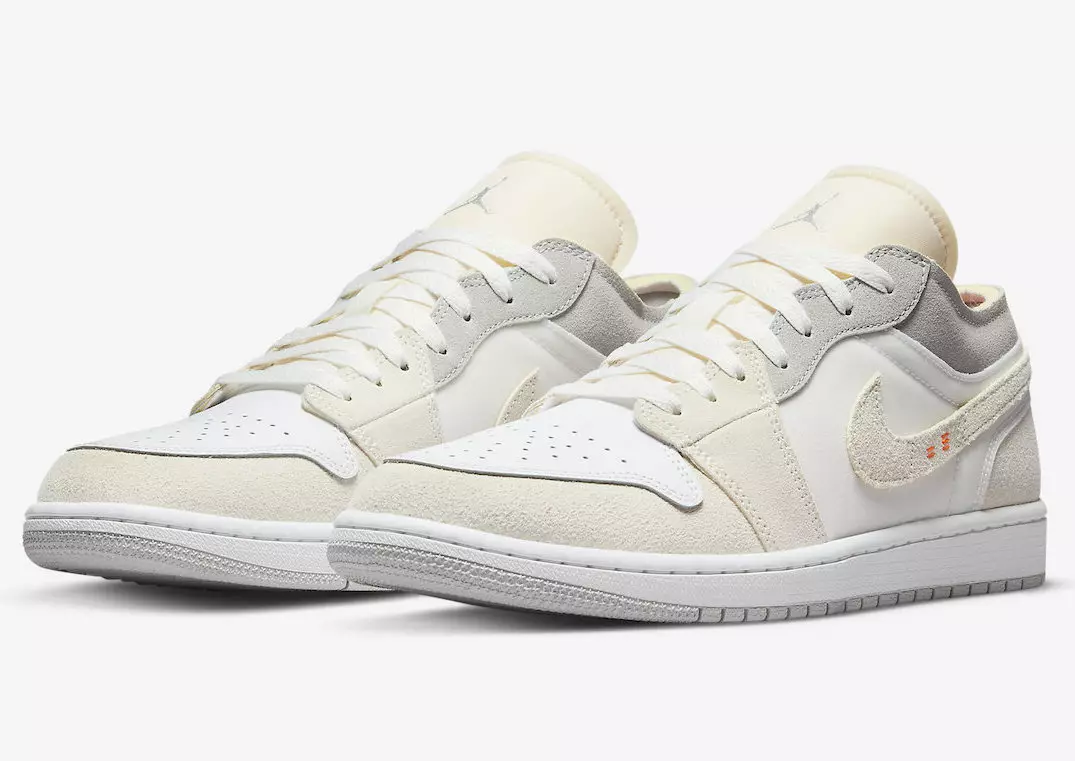 Foto ufficiali delle Air Jordan 1 Low Craft “Inside Out”