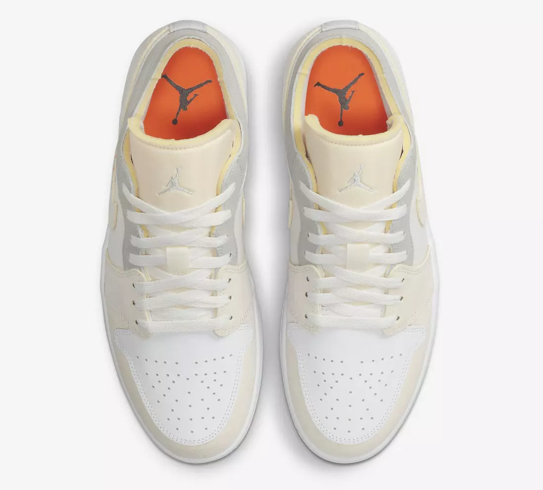 تاریخ انتشار Air Jordan 1 Low Inside Out DN1635-100