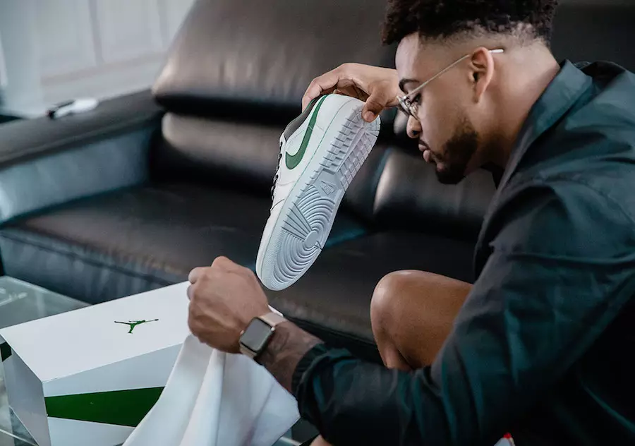 Марката Jordan създава персонализирани Air Jordan 1 Low PEs за New York Jets 12813_8