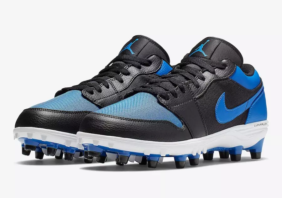 Air Jordan 1 Low Football Cleats Royal