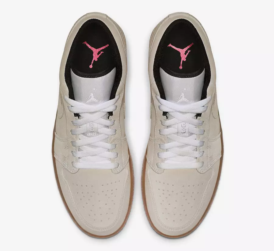 Air Jordan 1 Low Beige Pink 553558-119 Tarikh Tayangan