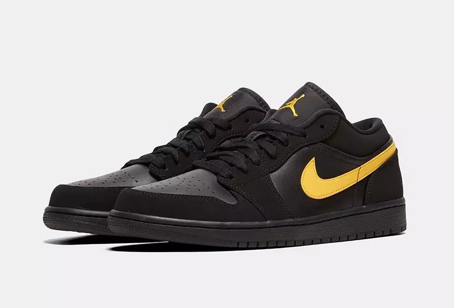 Tarikh Keluaran Air Jordan 1 Low Black Gold