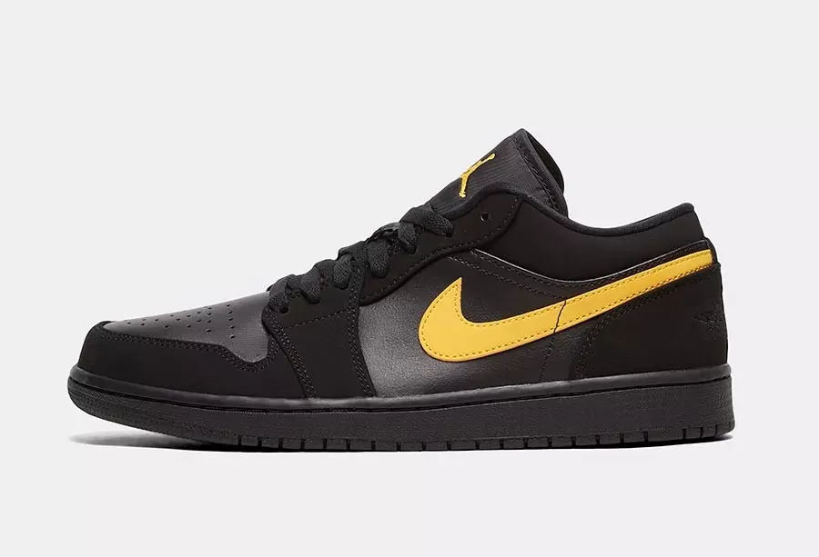 Air Jordan 1 Low Black Gold Release Datum