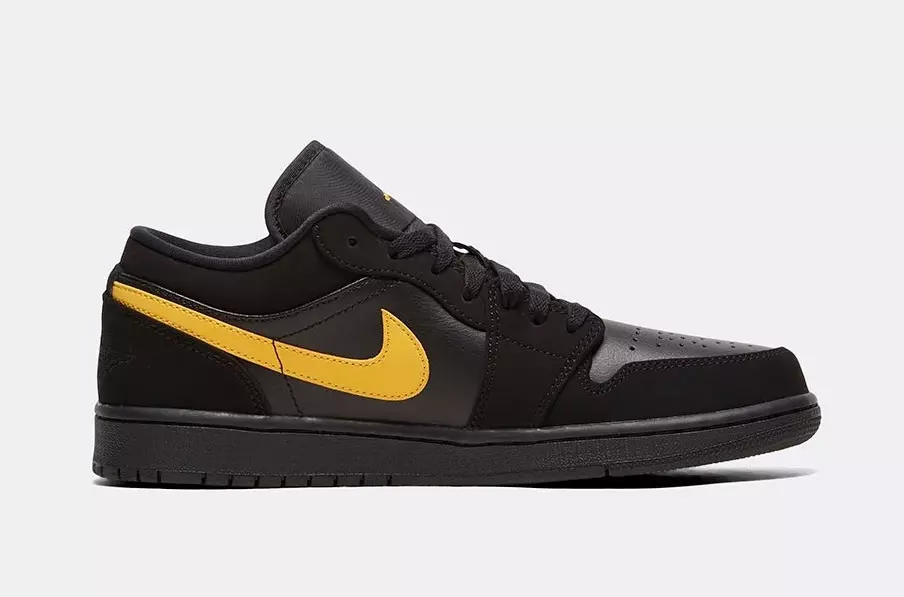 Air Jordan 1 Low Black Gold Utgivelsesdato