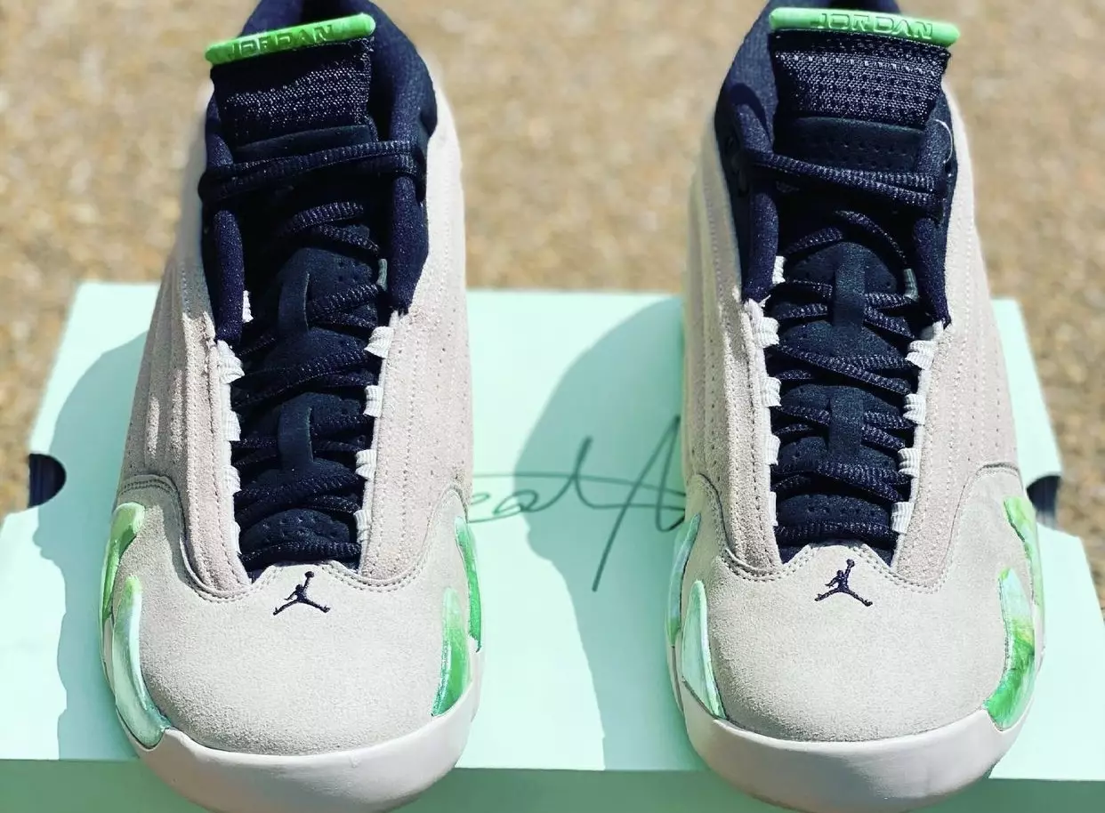 Aleali May Air Jordan 14 נידעריק DJ1034-200 מעלדונג טאָג