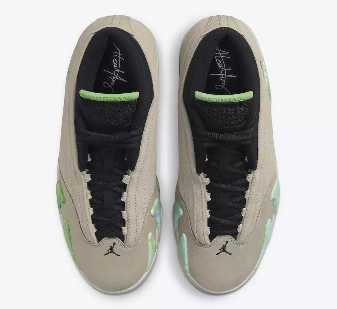 Aleali May Air Jordan 14 Low Fortune DJ1034-200 מעלדונג טאָג פּרייַז