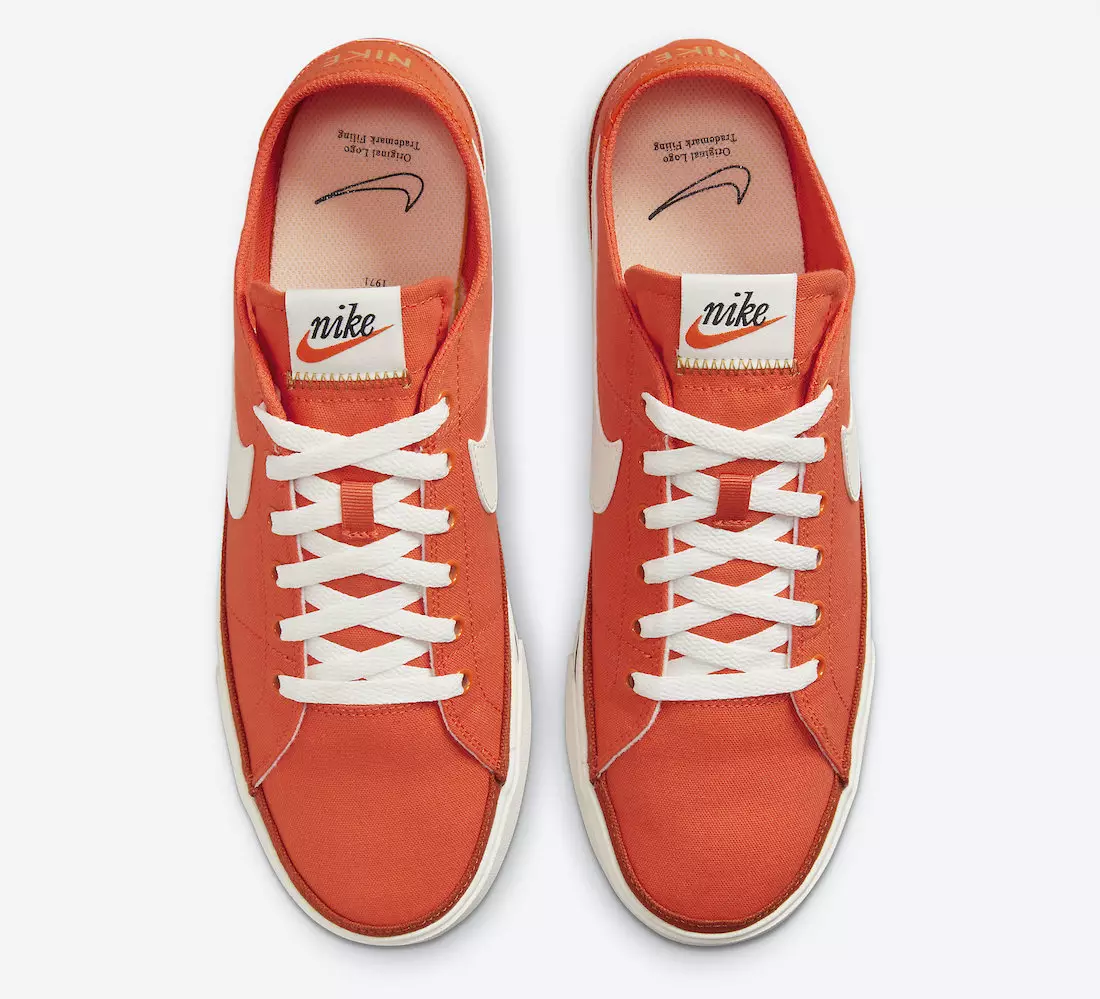 Datum vydání Nike Court Legacy Orange DJ1999-800