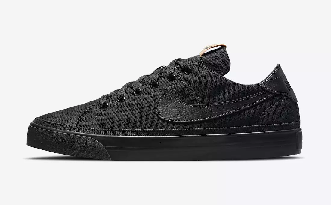 Nike Court Legacy Canvas Black DJ1972-001 תאריך יציאה