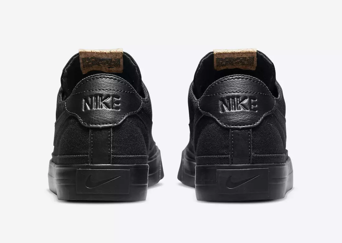 Nike Court Legacy Canvas Black DJ1972-001 Utgivelsesdato