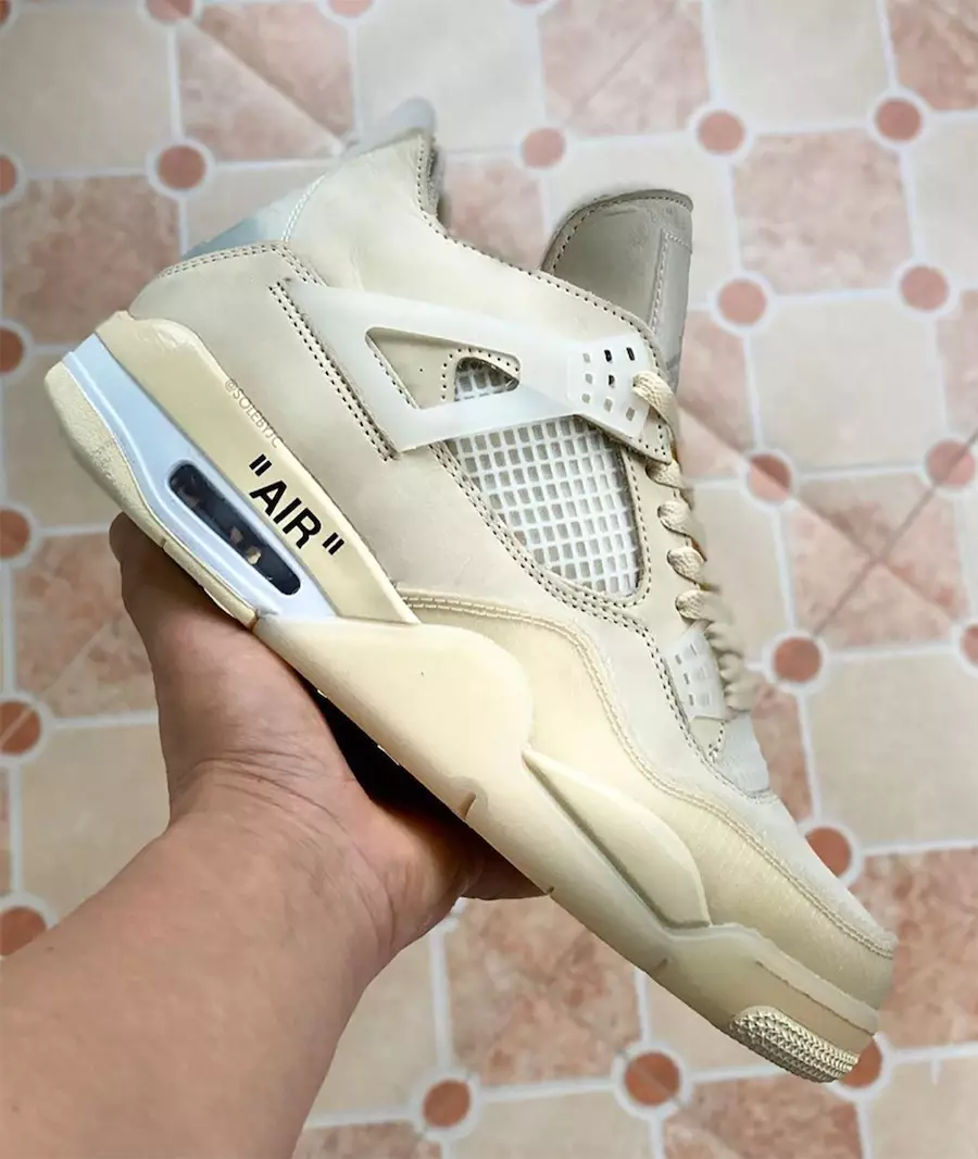 Air Jordan 4 Sail CV9388-100 off-white