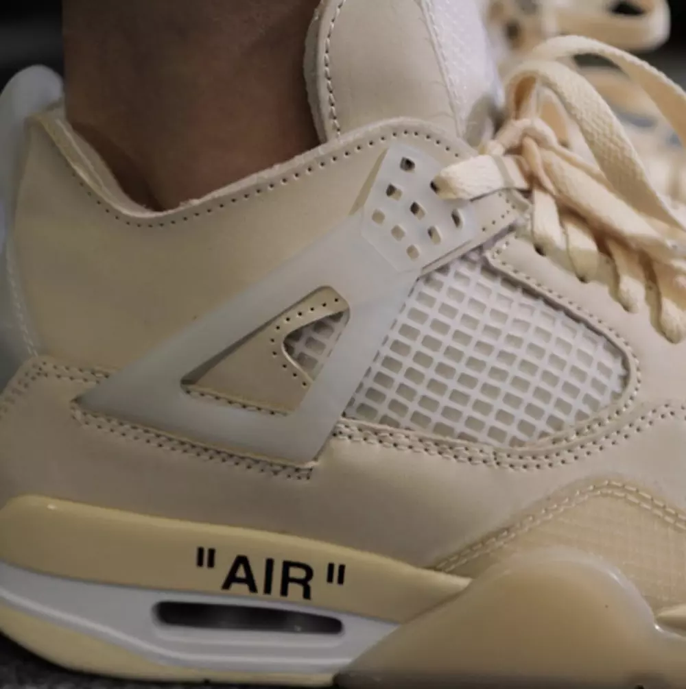 Off-White Air Jordan 4 Cream Sail 2020 онд худалдаанд гарсан огноо