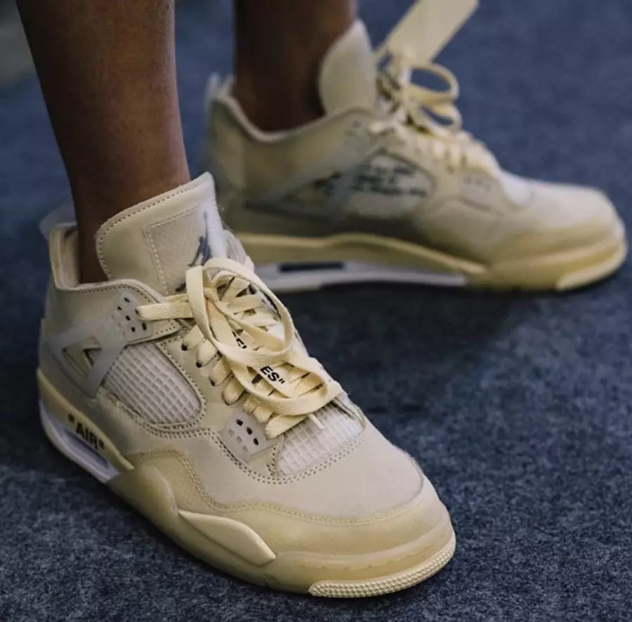 Off-White Air Jordan 4 Sail Datum izdaje 2020