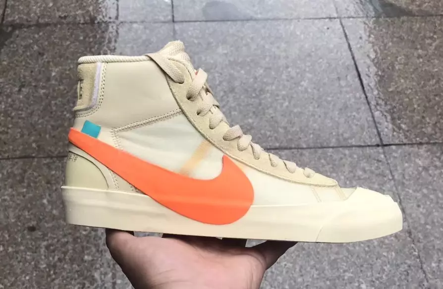 Off-White Nike Blazer Mid All Hallows Eve AA3832-700 Utgivelsesdato