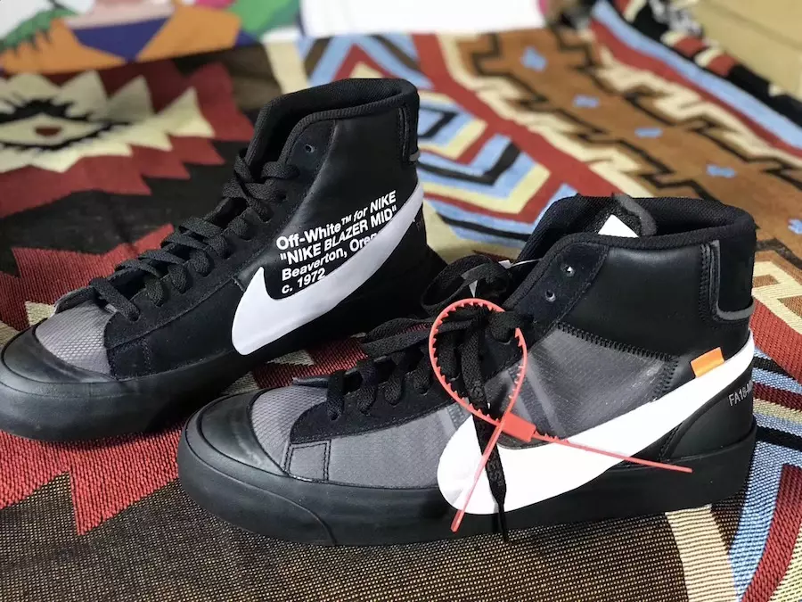 Luonnonvalkoinen Nike Blazer Black AA3832-001 Julkaisupäivä