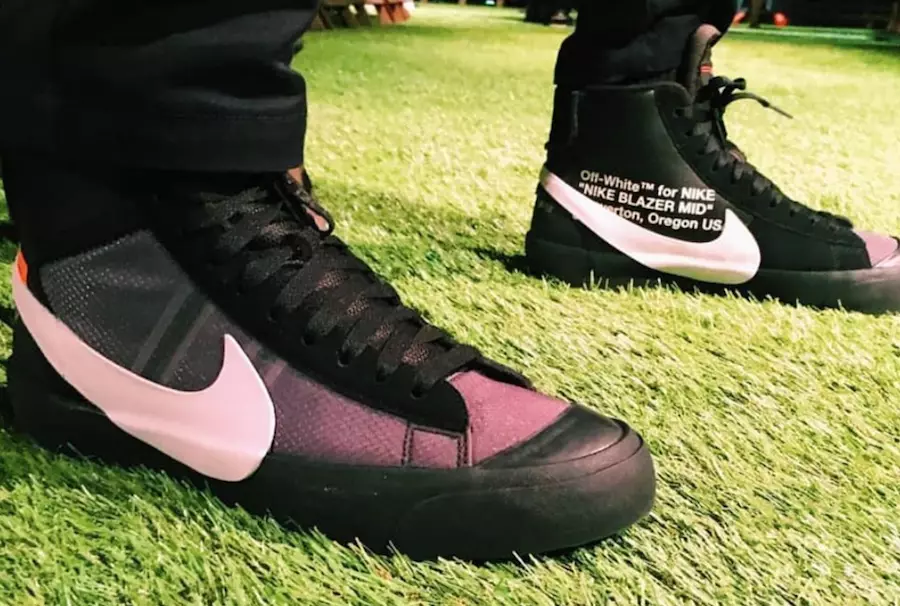 Off-White Nike Blazer Black ဖြန့်ချိသည့်ရက်စွဲ