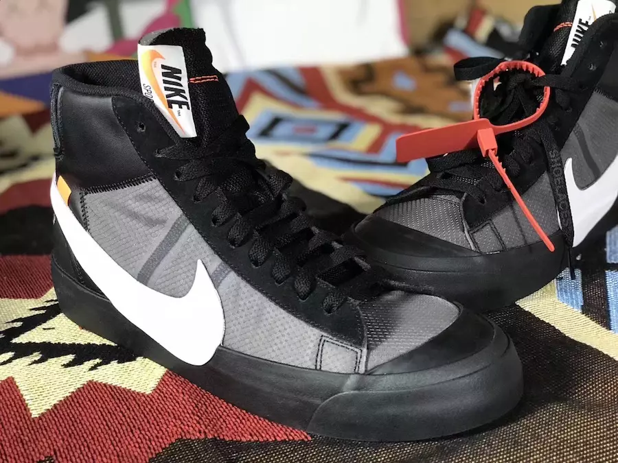 Off-White Nike Blazer Negras AA3832-001 Fecha de lanzamiento