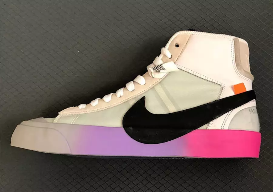 Оф-бел Nike Blazer Mid Rainbow