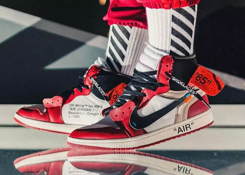 OFF-WHITE Air Jordan 1 Гарсан огноо