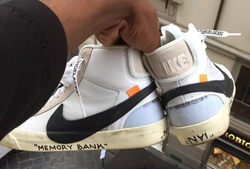 OFF-WHITE Nike Blazer Дата выпуску ў сярэдзіне