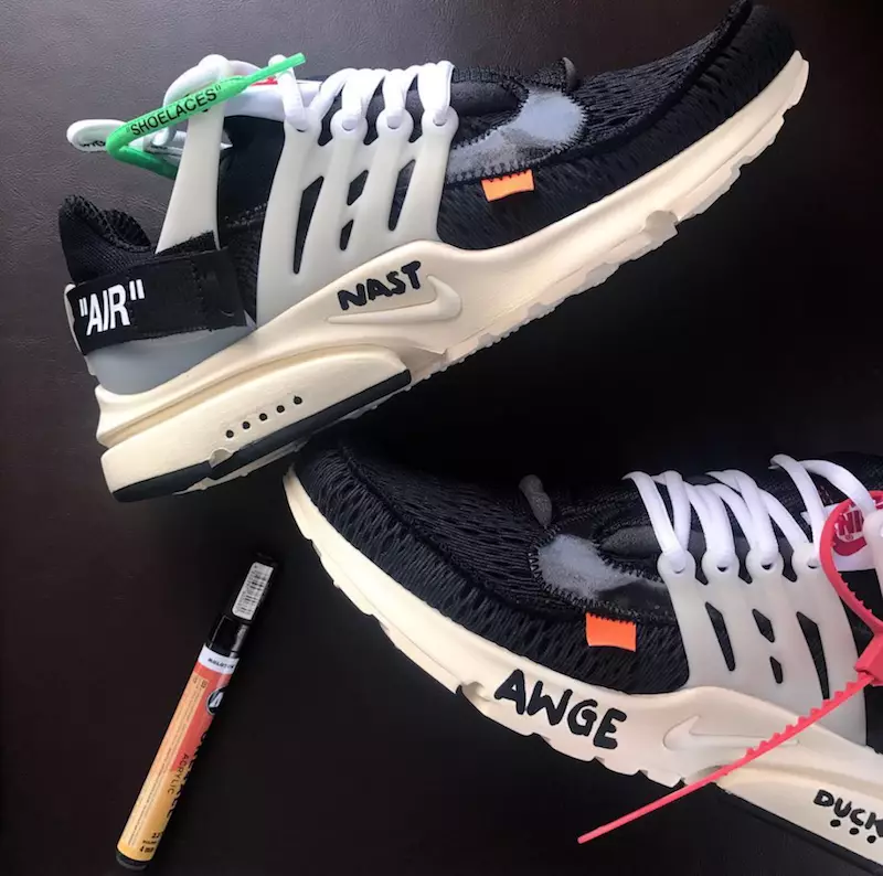 OFF-WHITE Дата випуску колекції взуття Nike