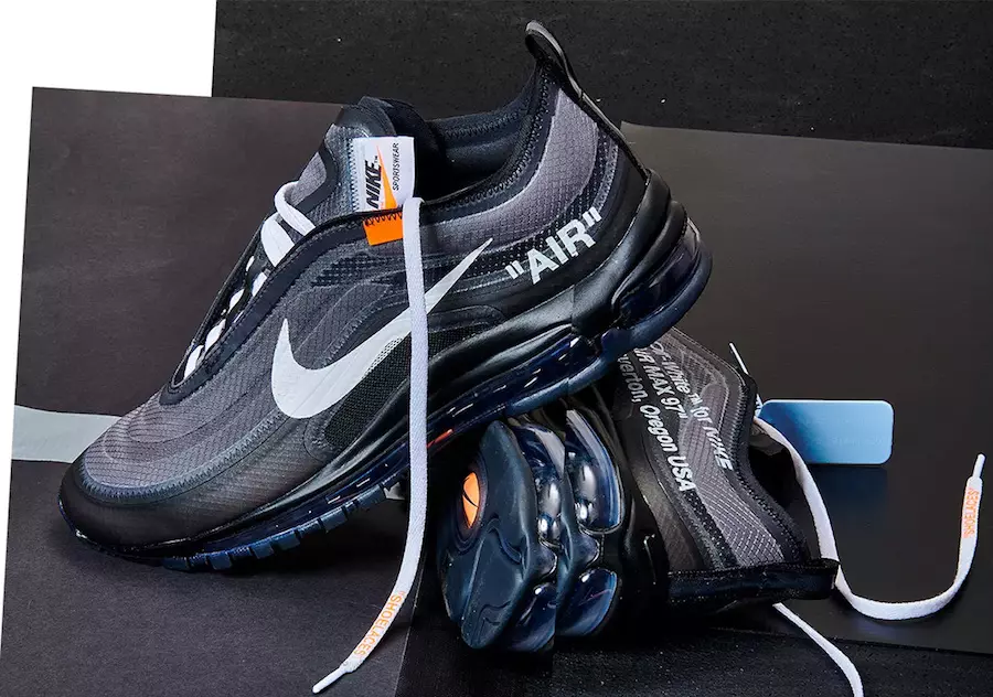 Ngày phát hành Nike Air Max 97 Black Cone Off-White