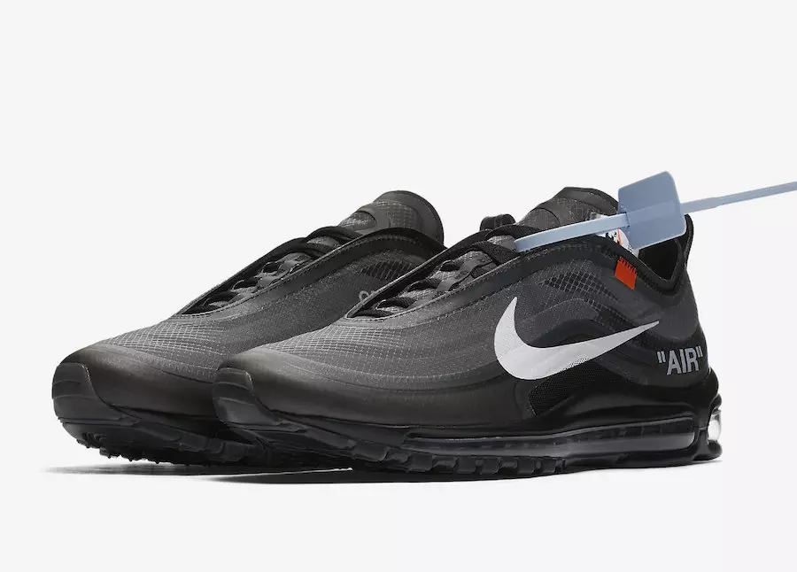 Off-White Nike Air Max 97 Black AJ4585-001 Дата выпуска Цена