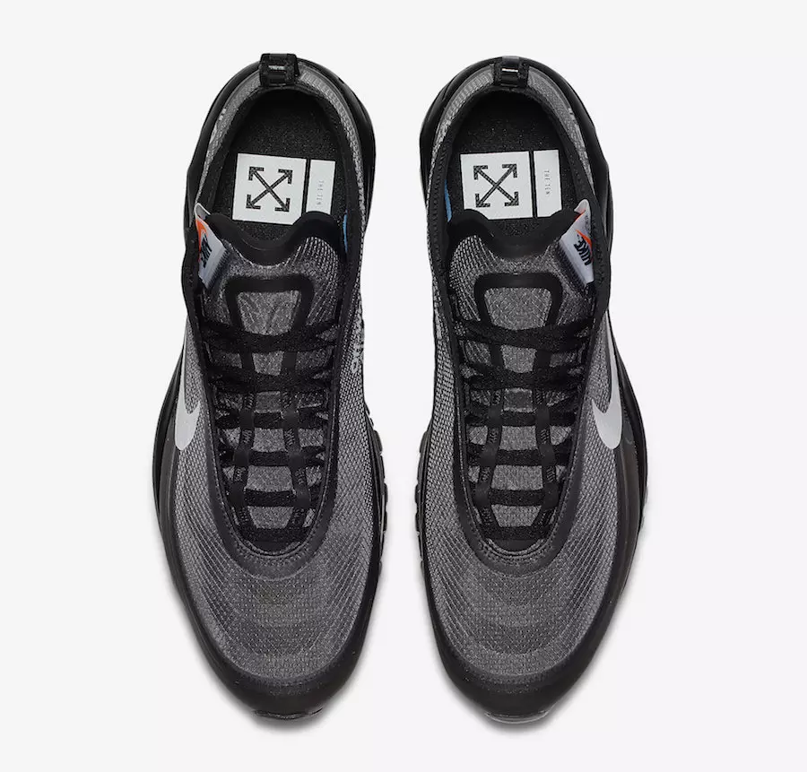 Off-White Nike Air Max 97 Black AJ4585-001 Data lansării Preț