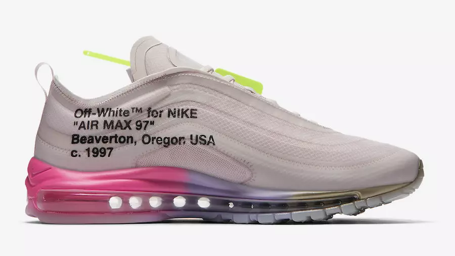 Սերենա Ուիլյամս Off-White x Nike Air Max 97 Queen AJ4585-600 Թողարկման ամսաթիվ